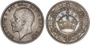 1 Crown Vereinigtes Königreich (1922-) Silber George V (1865-1936)