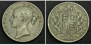 1 Crown Vereinigtes Königreich von Großbritannien und Irland (1801-1922) Silber Victoria (1819 - 1901)