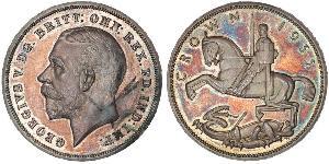 1 Crown Vereinigtes Königreich von Großbritannien und Irland (1801-1922) Silber George V (1865-1936)