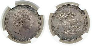1 Crown Vereinigtes Königreich von Großbritannien und Irland (1801-1922) Silber Georg III (1738-1820)