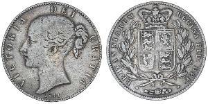 1 Crown Vereinigtes Königreich von Großbritannien und Irland (1801-1922) Silber Victoria (1819 - 1901)