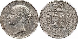 1 Crown Vereinigtes Königreich von Großbritannien und Irland (1801-1922) Silber Victoria (1819 - 1901)