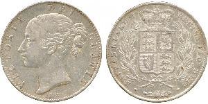 1 Crown Vereinigtes Königreich von Großbritannien und Irland (1801-1922) Silber Victoria (1819 - 1901)