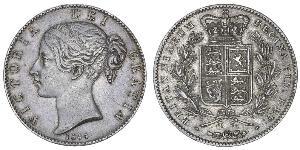 1 Crown Vereinigtes Königreich von Großbritannien und Irland (1801-1922) Silber Victoria (1819 - 1901)