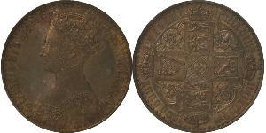 1 Crown Vereinigtes Königreich von Großbritannien und Irland (1801-1922) Silber Victoria (1819 - 1901)
