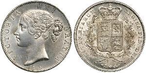 1 Crown Vereinigtes Königreich von Großbritannien und Irland (1801-1922) Silber Victoria (1819 - 1901)