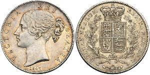 1 Crown Vereinigtes Königreich von Großbritannien und Irland (1801-1922) Silber Victoria (1819 - 1901)