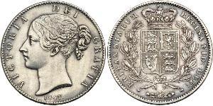1 Crown Vereinigtes Königreich von Großbritannien und Irland (1801-1922) Silber Victoria (1819 - 1901)