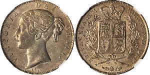 1 Crown Vereinigtes Königreich von Großbritannien und Irland (1801-1922) Silber Victoria (1819 - 1901)
