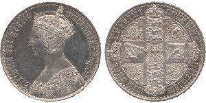 1 Crown Vereinigtes Königreich von Großbritannien und Irland (1801-1922) Silber Victoria (1819 - 1901)