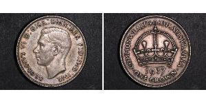 1 Crown Australia (1788 - 1939) Silver George VI (1895-1952)