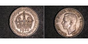 1 Crown Australia (1788 - 1939) Silver George VI (1895-1952)