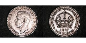 1 Crown Australia (1788 - 1939) Silver George VI (1895-1952)