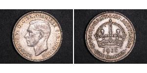 1 Crown Australia (1788 - 1939) Silver George VI (1895-1952)