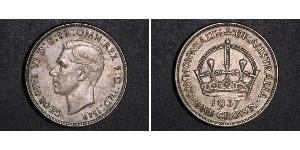 1 Crown Australia (1788 - 1939) Silver George VI (1895-1952)