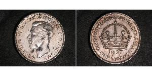1 Crown Australia (1788 - 1939) Silver George VI (1895-1952)