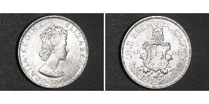 1 Crown Bermuda Silver Elizabeth II (1926-2022)