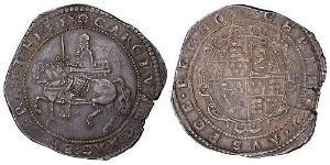 1 Crown Kingdom of England (927-1649,1660-1707) Silver Charles I (1600-1649)