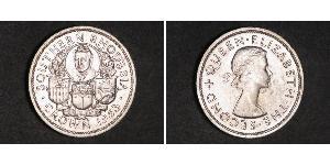 1 Crown Southern Rhodesia (1923-1980) Silver Elizabeth II (1926-2022)