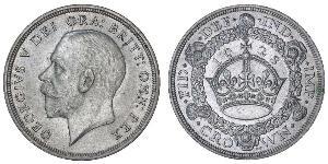 1 Crown United Kingdom (1922-) Silver George V of the United Kingdom (1865-1936)