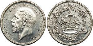 1 Crown United Kingdom (1922-) Silver George V of the United Kingdom (1865-1936)