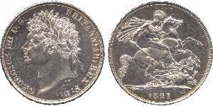 1 Crown United Kingdom of Great Britain and Ireland (1801-1922) Silver George IV (1762-1830)