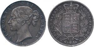 1 Crown United Kingdom of Great Britain and Ireland (1801-1922) Silver Victoria (1819 - 1901)