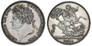 1 Crown United Kingdom of Great Britain and Ireland (1801-1922) Silver George IV (1762-1830)
