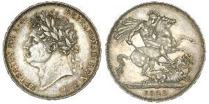 1 Crown United Kingdom of Great Britain and Ireland (1801-1922) Silver George IV (1762-1830)