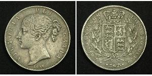 1 Crown United Kingdom of Great Britain and Ireland (1801-1922) Silver Victoria (1819 - 1901)