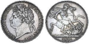 1 Crown United Kingdom of Great Britain and Ireland (1801-1922) Silver George IV (1762-1830)