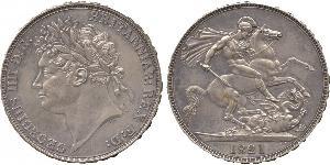 1 Crown United Kingdom of Great Britain and Ireland (1801-1922) Silver George IV (1762-1830)