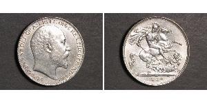 1 Crown United Kingdom of Great Britain and Ireland (1801-1922) Silver Edward VII (1841-1910)