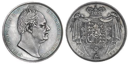 1 Crown United Kingdom of Great Britain and Ireland (1801-1922) Silver William IV (1765-1837)