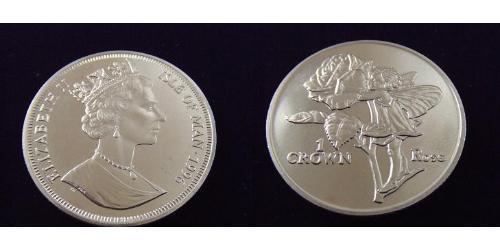 1 Crown 曼島  伊丽莎白二世 (1926-2022)