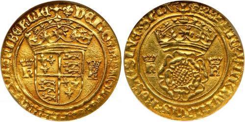 1 Crown 英格兰王国 金 亨利八世 (1491 - 1547)