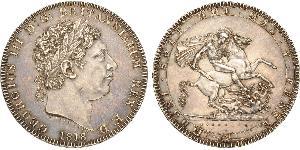 1 Crown 大不列颠及爱尔兰联合王国 (1801 - 1922) 銀 喬治三世 (1738-1820)