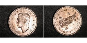 1 Crown 新西兰 銀 乔治六世 (1895-1952)