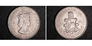 1 Crown 百慕大 銀 伊丽莎白二世 (1926-2022)