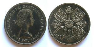 1 Crown United Kingdom (1922-) 銅/镍 伊丽莎白二世 (1926-2022)