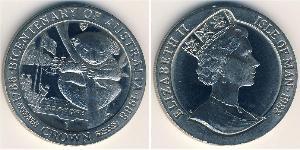 1 Crown 曼島 銅/镍 伊丽莎白二世 (1926-2022)