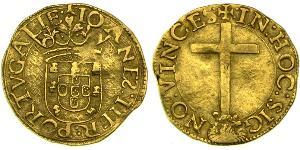 1 Cruzado  Kingdom of Portugal (1139-1910) Gold John III of Portugal (1502-1557)