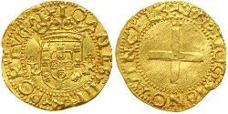1 Cruzado  葡萄牙王國 (1139 - 1910) 金 若昂三世
