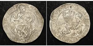 1 Daalder Royaume de Hollande (1806 - 1810) / Royaume des Pays-Bas (1815 - ) Argent 