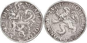 1 Daalder Provincias Unidas de los Países Bajos (1581 - 1795) Plata 