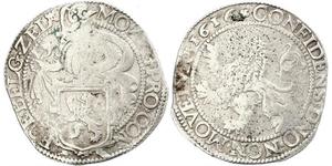 1 Daalder Reino de Holanda (1806 - 1810) / Reino de los Países Bajos (1815 - ) Plata 