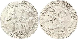 1 Daalder Niederlande Silber 