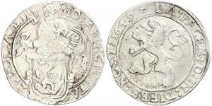 1 Daalder Niederlande Silber 