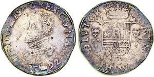 1 Daalder Republik der Sieben Vereinigten Provinzen (1581 - 1795) Silber Philipp II. (Spanien) (1527-1598)
