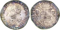 1 Daalder Республика Соединённых провинций (1581 - 1795) Серебро Филипп II (король Испании) (1527-1598)